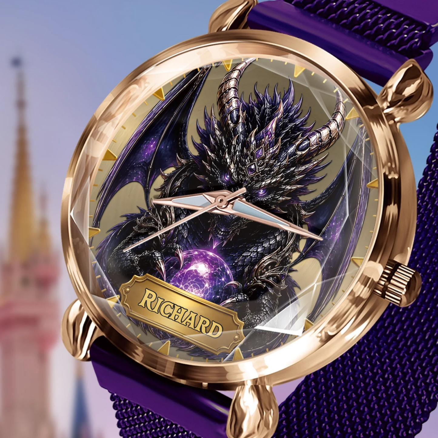 紫色